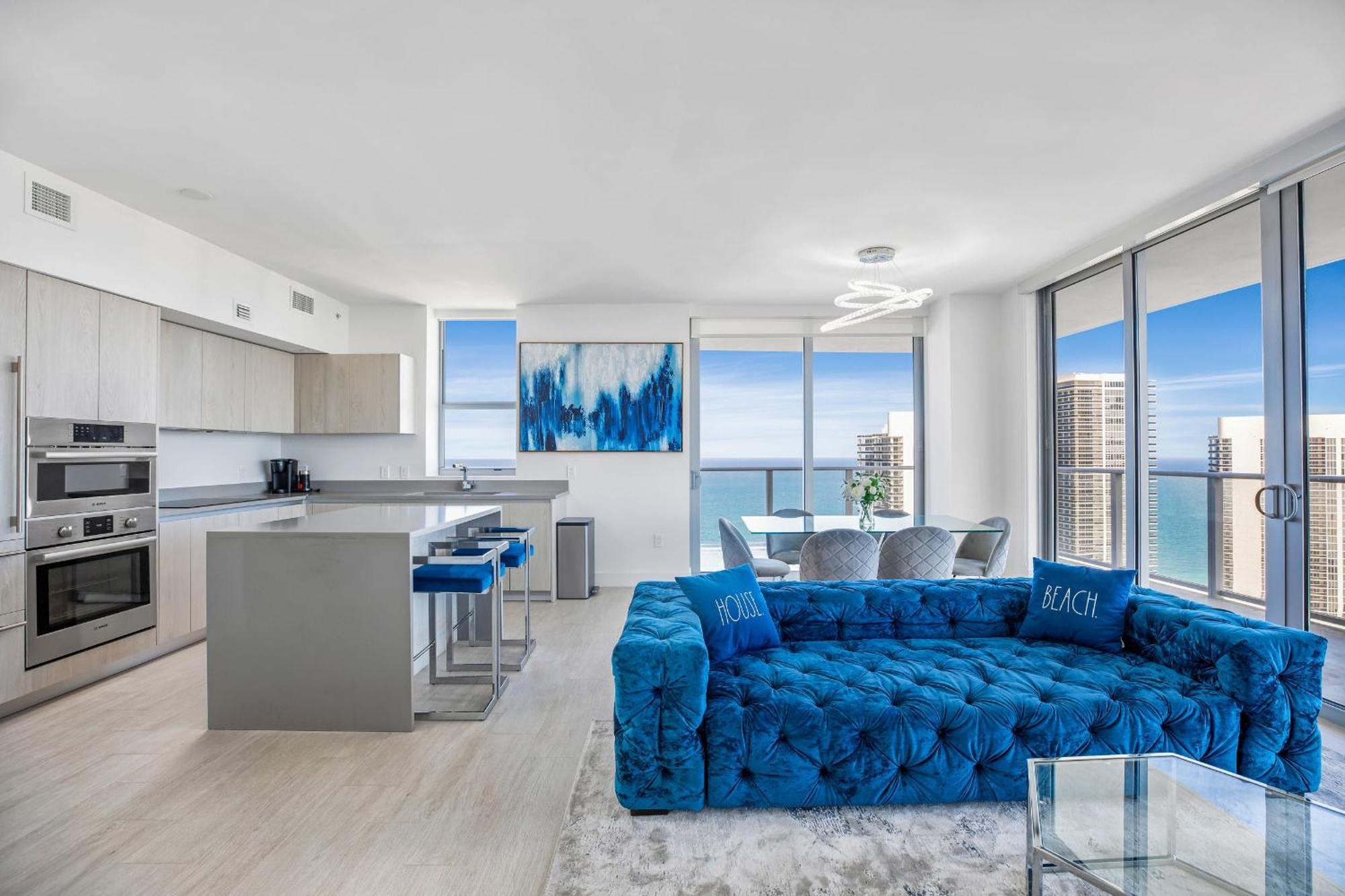 Hyde Beach House - Millionaire 2 Bd 2 Ba Apt, Direct Ocean View, 5 Min Walk To Ocean Χόλιγουντ Εξωτερικό φωτογραφία